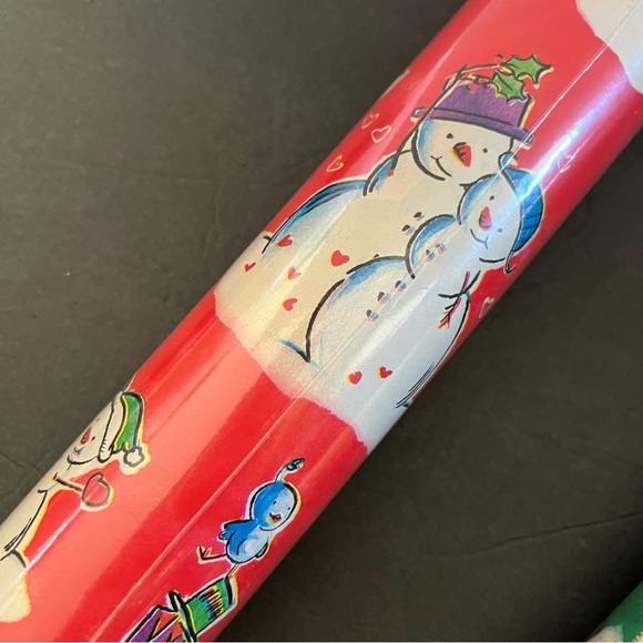 Vintage Christmas Wrapping Paper 460 Square Feet Extra Wade - Picture 13 of 16